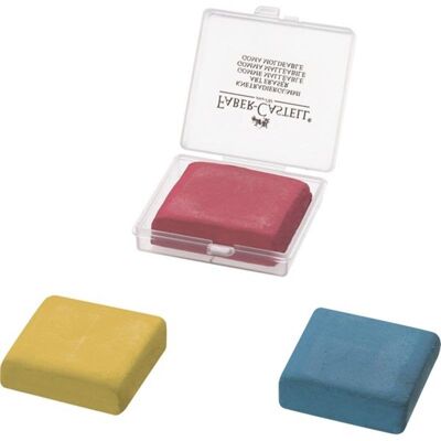 Radiergummi Faber-Castell 127321 Blau, Rot, Gelb 3 Stück Radiergummi Faber-Castell 127321 Blau, Rot, Gelb 3 Stück