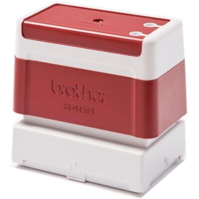 Stempel Brother PR3458R6P Rot 34x58 mm Pack 6 Stück Stempel Brother PR3458R6P Rot 34x58 mm Pack 6 Stück