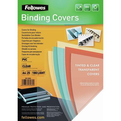 Fellowes 5380001 Umschlag A4 PVC Transparent 25 Stück(e) Fellowes 5380001 Umschlag A4 PVC Transparent 25 Stück(e)