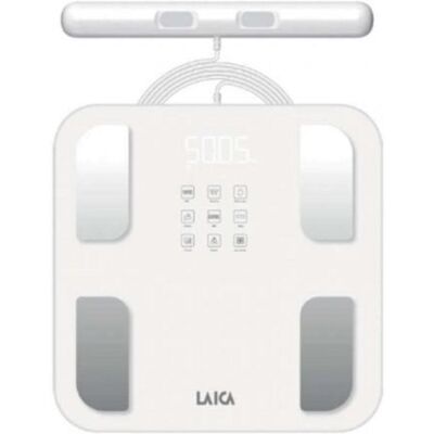 Körperanalysewaage Laica PS7126 bis 180 kg 8 Elektroden LCD App-Steuerung Körperanalysewaage Laica PS7126 bis 180 kg 8 Elektroden LCD App-Steuerung