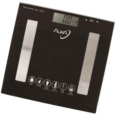 innova-by-innova-celular Körperanalysewaage Innova BAS/AU1532 bis 180 kg, 10 Nutzer, LCD innova-by-innova-celular Körperanalysewaage Innova BAS/AU1532 bis 180 kg, 10 Nutzer, LCD