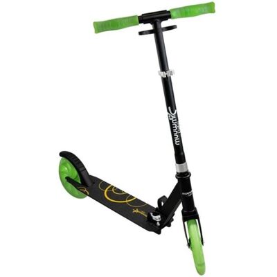 Muuwmi Lights Aluminium GLOW - Scooter mit Leuchtrollen Muuwmi Lights Aluminium GLOW - Scooter mit Leuchtrollen