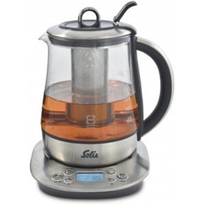 Wasserkocher Solis 5515 1,2 L 1400 W Edelstahl Glas LCD Warmhaltefunktion Wasserkocher Solis 5515 1,2 L 1400 W Edelstahl Glas LCD Warmhaltefunktion