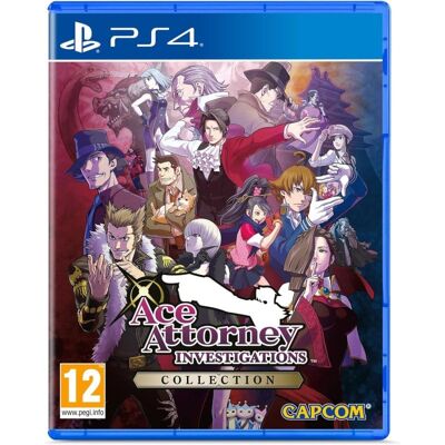 plaion Ace Attorney Investigations Collection PS4 plaion Ace Attorney Investigations Collection PS4