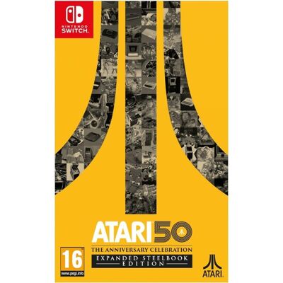 Atari 50: Die Jubiläumsfeier – Erweiterte SteelBook-Edition für Nintendo Switch Atari 50: Die Jubiläumsfeier – Erweiterte SteelBook-Edition für Nintendo Switch