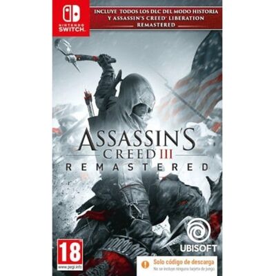 Ubisoft Assassins Creed III + Assassins Creed Liberation Remastered Code in einer Box Nintendo Switch Ubisoft Assassins Creed III + Assassins Creed Liberation Remastered Code in einer Box Nintendo Switch