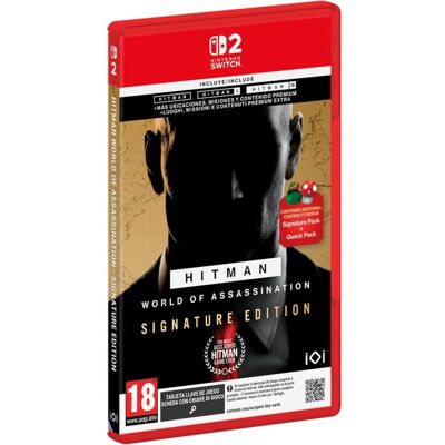 solutions2go Hitman World of Assassination Signature Edition Nintendo Switch 2 solutions2go Hitman World of Assassination Signature Edition Nintendo Switch 2