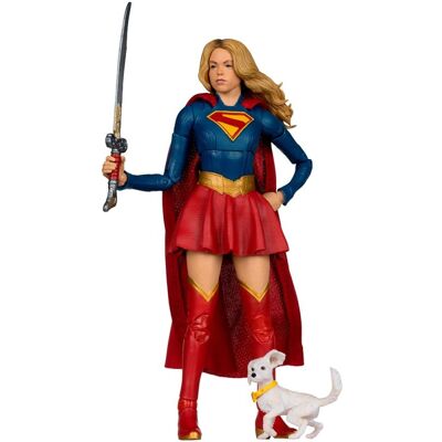 Actionfigur McFarlane Supergirl und Baby Krypto DC Multiverse 18 cm Actionfigur McFarlane Supergirl und Baby Krypto DC Multiverse 18 cm