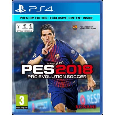 Konami Pro Evolution Soccer 2018 Premium Edition PS4 Konami Pro Evolution Soccer 2018 Premium Edition PS4