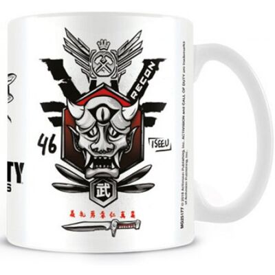 Pyramiden-Keramiktasse Call of Duty Black Ops 4 Recon Symbol Pyramiden-Keramiktasse Call of Duty Black Ops 4 Recon Symbol