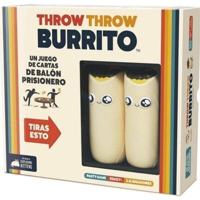 Brettspiel Asmodee Throw Throw Burrito Kartenspiel 2-6 Spieler Indoor/Outdoor Brettspiel Asmodee Throw Throw Burrito Kartenspiel 2-6 Spieler Indoor/Outdoor