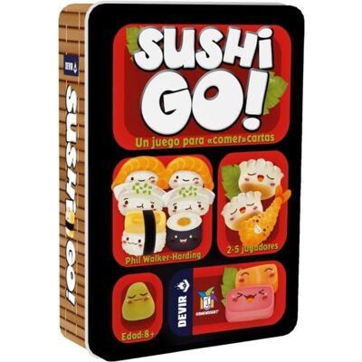 Devir Sushi Go! Kartenspiel - Kartenspiel, Mehrfarbig, 2-5 Spieler Devir Sushi Go! Kartenspiel - Kartenspiel, Mehrfarbig, 2-5 Spieler