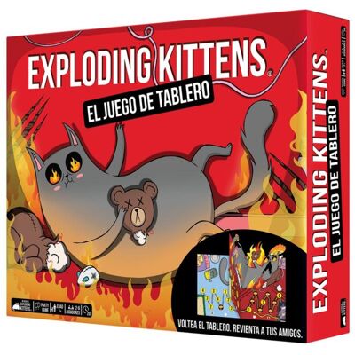 Brettspiel Asmodee Exploding Kittens 2-6 Spieler 20 min Brettspiel Asmodee Exploding Kittens 2-6 Spieler 20 min
