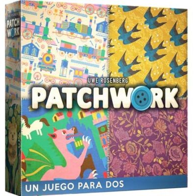 sin-marca Asmodee Patchwork, Juego De Mesa De Estrategia Y Puzzle, A Partir De 8 Años, Para 2 Jugadores, 30 Minutos Por Partida, Español sin-marca Asmodee Patchwork, Juego De Mesa De Estrategia Y Puzzle, A Partir De 8 Años, Para 2 Jugadores, 30 Minutos Por Partida, Español