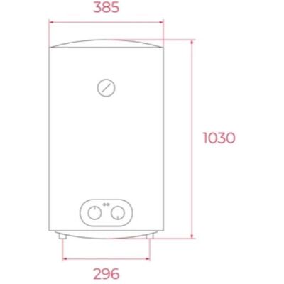 Teka - EWH 80 DHH - 73L - Vertical - Elektrischer Warmwasserbereiter Teka - EWH 80 DHH - 73L - Vertical - Elektrischer Warmwasserbereiter
