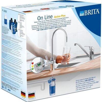 Brita On Line Active Plus Unter-Tisch-Wasserfilter Brita On Line Active Plus Unter-Tisch-Wasserfilter