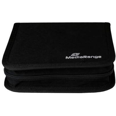 Hülle Carter MediaRange BOX50 für 24 Discs Nylon Schwarz Hülle Carter MediaRange BOX50 für 24 Discs Nylon Schwarz