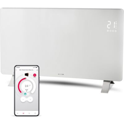 Sencor Weiß 2400W Wi-Fi Heizkörper - Einstellbarer Thermostat Sencor Weiß 2400W Wi-Fi Heizkörper - Einstellbarer Thermostat