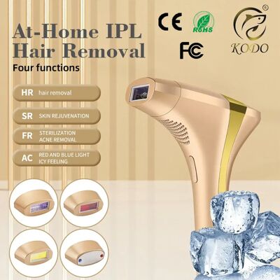KODO 2026 Hochwertige Anpassbare Eis-Laser-Haarentfernung Laser-Epilierer Dauerhafte IPL Schmerzfreie Photoepilation 4-in-1 für Gesicht und Körper KODO 2026 Hochwertige Anpassbare Eis-Laser-Haarentfernung Laser-Epilierer Dauerhafte IPL Schmerzfreie Photoepilation 4-in-1 für Gesicht und Körper