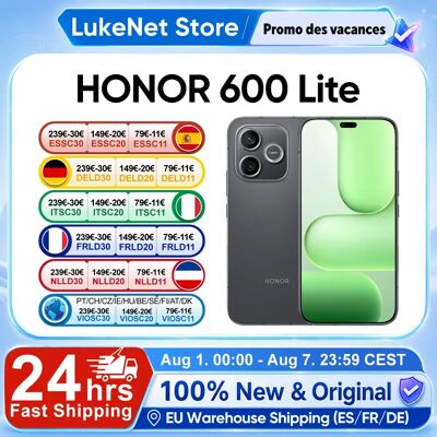 HONOR 600 Lite 5G Smartphone EU-Version MediaTek Dimensity 7100 Elite 6,6 Zoll 120Hz AMOLED-Display 6520mAh 45W SuperCharge 108MP HONOR 600 Lite 5G Smartphone EU-Version MediaTek Dimensity 7100 Elite 6,6 Zoll 120Hz AMOLED-Display 6520mAh 45W SuperCharge 108MP