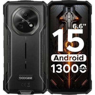 Robustes DOOGEE Fire 5-Telefon, 13.000 mAh, großer Akku, 6,6-Zoll-HD+-Display, 12 GB RAM (3 GB + GB), 64 GB ROM, Android 15 NFC-Smartphone Robustes DOOGEE Fire 5-Telefon, 13.000 mAh, großer Akku, 6,6-Zoll-HD+-Display, 12 GB RAM (3 GB + GB), 64 GB ROM, Android 15 NFC-Smartphone