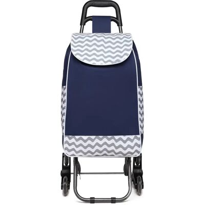 Kono Einkaufstrolley Klappbar, Stabiler 2-in-1 Multifunktionaler Einkaufswagen, Treppensteigwagen mit 3 Geräuschlosen Rädern Kono Einkaufstrolley Klappbar, Stabiler 2-in-1 Multifunktionaler Einkaufswagen, Treppensteigwagen mit 3 Geräuschlosen Rädern