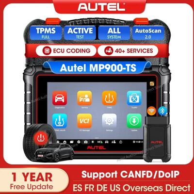 Autel MaxiPRO MP900TS OBD2 Scanner TPMS Diagnosegerät ECU-Codierung, Aktiver Test, 40+ Dienste, CAN FD&DOIP Upgrade von MK808S-TS Autel MaxiPRO MP900TS OBD2 Scanner TPMS Diagnosegerät ECU-Codierung, Aktiver Test, 40+ Dienste, CAN FD&DOIP Upgrade von MK808S-TS