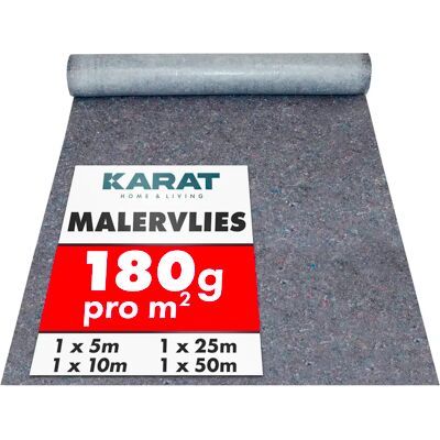 NONE FLOORDIREKT Malervlies Rolle – Wiederverwendbares Abdeckvlies mit Anti-Rutsch-Beschichtung – Malerteppich NONE FLOORDIREKT Malervlies Rolle – Wiederverwendbares Abdeckvlies mit Anti-Rutsch-Beschichtung – Malerteppich