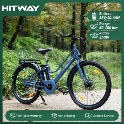 Hitway 27,5 Zoll Elektrofahrrad 36V 13Ah Batterie Elektrisches Mountainbike für Erwachsene Männer LCD-Display 25Km/H mit 250W Motor Hitway 27,5 Zoll Elektrofahrrad 36V 13Ah Batterie Elektrisches Mountainbike für Erwachsene Männer LCD-Display 25Km/H mit 250W Motor