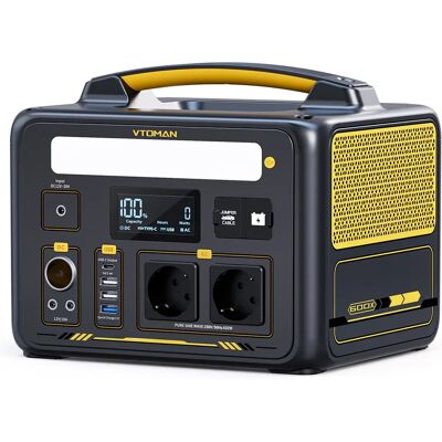 VTOMAN JUMP 600X Tragbare Powerstation 299Wh LiFePO4 1200W Spitzenleistung Notstromgenerator Solargenerator VTOMAN JUMP 600X Tragbare Powerstation 299Wh LiFePO4 1200W Spitzenleistung Notstromgenerator Solargenerator