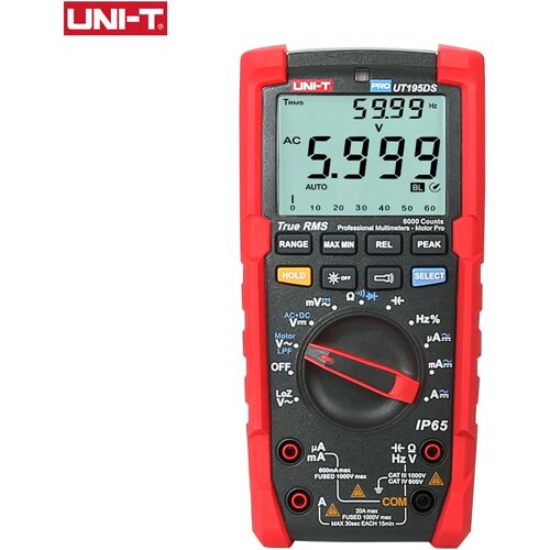 UNI-T Professionelles Digitalmultimeter UT195M UT195DS 750 V AC DC Spannung True RMS Elektriker Tester Frequenzmesser Multimetro