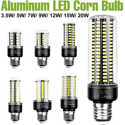 Other E27 LED-Glühbirne E14 Maislampe B22 Deckenleuchter 3,5 W 5 W 7 W 9 W 12 W 15 W 20 W Kalt-/Warmweiß Kein Flimmern AC85–265 V 5736 SMD Other E27 LED-Glühbirne E14 Maislampe B22 Deckenleuchter 3,5 W 5 W 7 W 9 W 12 W 15 W 20 W Kalt-/Warmweiß Kein Flimmern AC85–265 V 5736 SMD