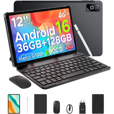 DOOGEE Tab G6 Pro Tablet-PC Android 16 Gemini AI 12'' 2K Display 9000mAh Akku 8GB RAM 128GB ROM Ultra-dünnes Gehäuse Smart Pad DOOGEE Tab G6 Pro Tablet-PC Android 16 Gemini AI 12'' 2K Display 9000mAh Akku 8GB RAM 128GB ROM Ultra-dünnes Gehäuse Smart Pad