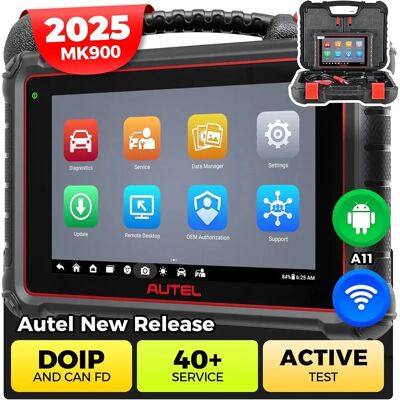 Autel Scanner MaxiCOM MK900 Bidirektionales Diagnosetool Wie AUTEL MK900BT MK900-BT MX900 Diagnosescanner CAN-FD&DOIP Autel Scanner MaxiCOM MK900 Bidirektionales Diagnosetool Wie AUTEL MK900BT MK900-BT MX900 Diagnosescanner CAN-FD&DOIP