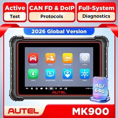 Autel Scanner MaxiCOM MK900 Bidirektionales Diagnosetool Wie AUTEL MK900BT MK900-BT MX900 Diagnosescanner CAN-FD&DOIP Autel Scanner MaxiCOM MK900 Bidirektionales Diagnosetool Wie AUTEL MK900BT MK900-BT MX900 Diagnosescanner CAN-FD&DOIP
