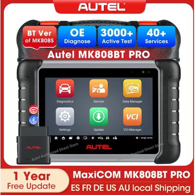 Autel MaxiCOM MK808BT PRO OBD2 Scanner Auto Diagnose Scan Tool Bluetooth Automotivo Scanner OBD2 Code Reader PK MK808KBT MK808S Autel MaxiCOM MK808BT PRO OBD2 Scanner Auto Diagnose Scan Tool Bluetooth Automotivo Scanner OBD2 Code Reader PK MK808KBT MK808S