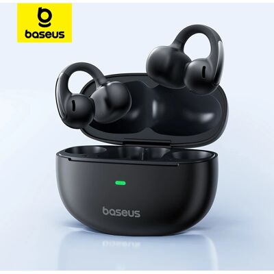 Baseus Bowie MC1 Ohrclip, kabellose Kopfhörer, Bluetooth 5.4, offene Ohrhörer, aufsteckbare Sport-Ohrhörer, IP57, wasserdicht, AI-Bass Baseus Bowie MC1 Ohrclip, kabellose Kopfhörer, Bluetooth 5.4, offene Ohrhörer, aufsteckbare Sport-Ohrhörer, IP57, wasserdicht, AI-Bass