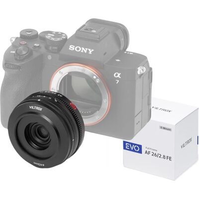 NONE NEUES VILTROX AF 26mm F2.8 EVO Autofokus-Objektiv Vollformat Ultra-dünnes Kameraobjektiv für Sony FE Nikon Z Mount spiegellose Kameras NONE NEUES VILTROX AF 26mm F2.8 EVO Autofokus-Objektiv Vollformat Ultra-dünnes Kameraobjektiv für Sony FE Nikon Z Mount spiegellose Kameras