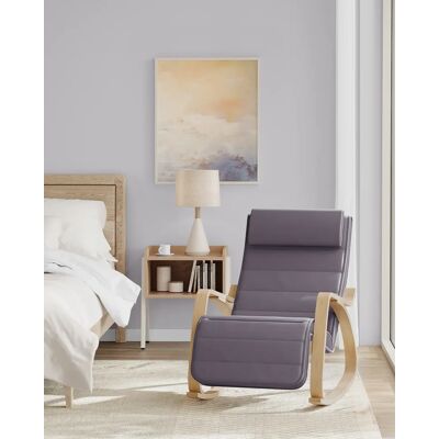 SONGMICS Schaukelsessel Relaxsessel, Relaxstuhl, verstellbare Fußstütze SONGMICS Schaukelsessel Relaxsessel, Relaxstuhl, verstellbare Fußstütze