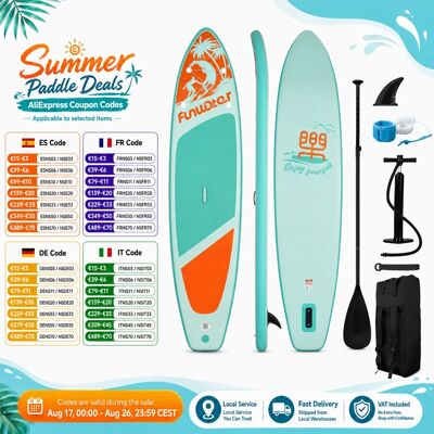 FunWater - Paddle Surf Inflatable - 335x83x15CM - With accessory - Paddle Board FunWater - Paddle Surf Inflatable - 335x83x15CM - With accessory - Paddle Board