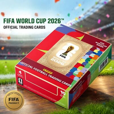 Panini&Kayou 2026 FIFA Weltmeisterschaft Offizielle Fußballstar-Karten Fußballspieler Sammelkarten Handelskarten Fan-Merchandise Spielzeug Geschenke Panini&Kayou 2026 FIFA Weltmeisterschaft Offizielle Fußballstar-Karten Fußballspieler Sammelkarten Handelskarten Fan-Merchandise Spielzeug Geschenke