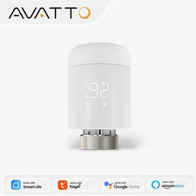 Avatto Intelligenter Thermostatventil TRV06 - Weiß - Temperatursteuerung Avatto Intelligenter Thermostatventil TRV06 - Weiß - Temperatursteuerung