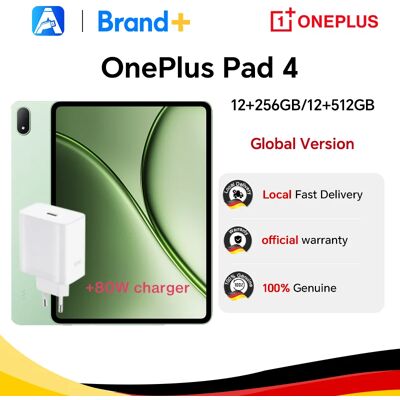 Globale Version Tablet OnePlus Pad 4 Mini-PC Snapdragon 8 Elite Gen 5 13380mAh Akku 3.4K True-Color-Display Inklusive eines 80W OnePlus Original-Ladegeräts Globale Version Tablet OnePlus Pad 4 Mini-PC Snapdragon 8 Elite Gen 5 13380mAh Akku 3.4K True-Color-Display Inklusive eines 80W OnePlus Original-Ladegeräts