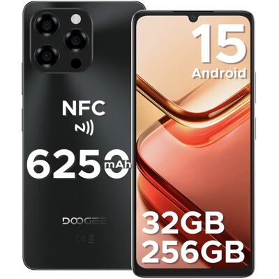 Globale Version DOOGEE Note58 Pro Smartphone 6,75" HD+ Display 32GB(8+24) 256GB 6250mAh Akku NFC Android 15 Mobiltelefon Globale Version DOOGEE Note58 Pro Smartphone 6,75" HD+ Display 32GB(8+24) 256GB 6250mAh Akku NFC Android 15 Mobiltelefon