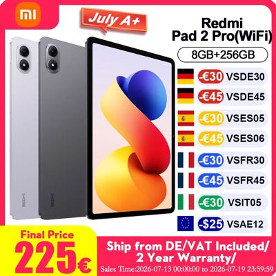 Xiaomi Redmi Pad 2 Pro Wifi Global Version Tablet12.1" Screen With Exceptionally Clear 2.5K Resolution Four Speakers For Immersive Sound Xiaomi Redmi Pad 2 Pro Wifi Global Version Tablet12.1" Screen With Exceptionally Clear 2.5K Resolution Four Speakers For Immersive Sound