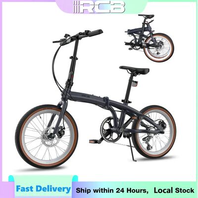 Rcb Gk4 Faltrad 20“ Leichter Aluminiumrahmen 7-Gang Mechanische Scheibenbremse Tragbares Fahrrad für den Stadtausbau Rcb Gk4 Faltrad 20“ Leichter Aluminiumrahmen 7-Gang Mechanische Scheibenbremse Tragbares Fahrrad für den Stadtausbau