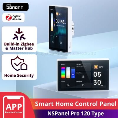 Sonoff NSPanel Pro 120 - Smart Control Panel Sonoff NSPanel Pro 120 - Smart Control Panel