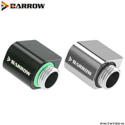 Barrow MINI 90 ° Abgewinkelt 360 Rotary Offset G1/4 "Armaturen, kurze 21MM Ellenbogen Stecker Für Computer Flüssigkeit Schleife Bauen, TWT90-M Barrow MINI 90 ° Abgewinkelt 360 Rotary Offset G1/4 "Armaturen, kurze 21MM Ellenbogen Stecker Für Computer Flüssigkeit Schleife Bauen, TWT90-M