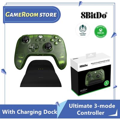 8BitDo Ultimate 3-Modus-Controller Hall-Effekt-Joysticks mit Ladestation, kabelgebunden für Xbox Series X/S, Xbox One Windows Android 8BitDo Ultimate 3-Modus-Controller Hall-Effekt-Joysticks mit Ladestation, kabelgebunden für Xbox Series X/S, Xbox One Windows Android