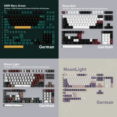 Eagiacme Deutsche mechanische Tastatur-Tastenkappen Cherry Profile PBT Big Set GMK Copy EVA 01 Sub Dye DE Tastenkappen für mechanische Tastatur Eagiacme Deutsche mechanische Tastatur-Tastenkappen Cherry Profile PBT Big Set GMK Copy EVA 01 Sub Dye DE Tastenkappen für mechanische Tastatur